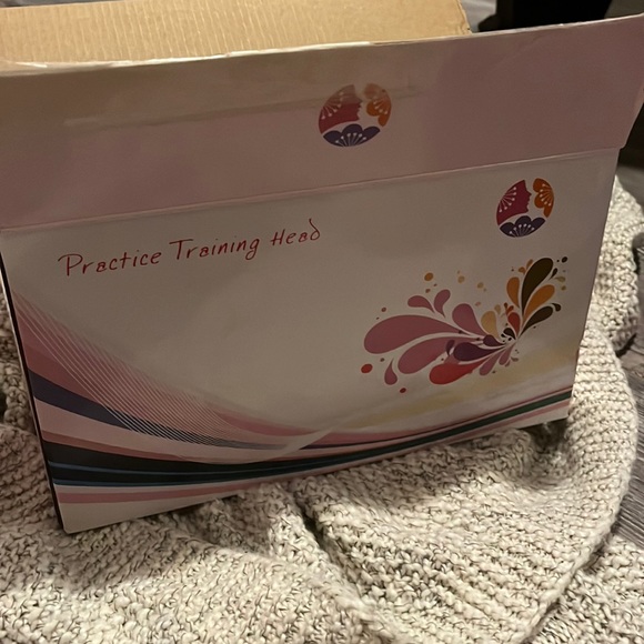 Lashes practice training head - Picture 2 of 2